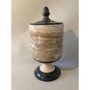 Cassolette Marbre Pot Couvert Urne