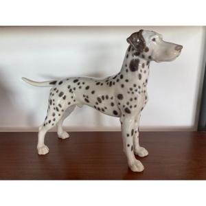 Royal Copenhagen Porcelain Dalmatian Dog Statuette