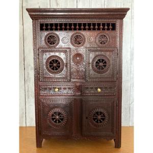 Master Furniture Carved Wardrobe