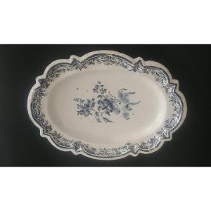 18th Century Moustiers Earthenware Dish