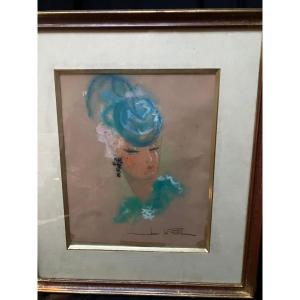 Elegant Pastel By Jean Le Pelch