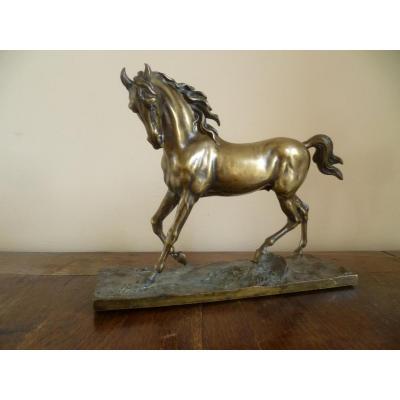 Cheval en bronze