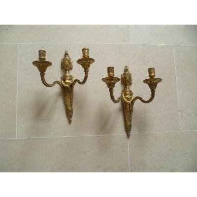 Pair Of Louis XVI Sconces