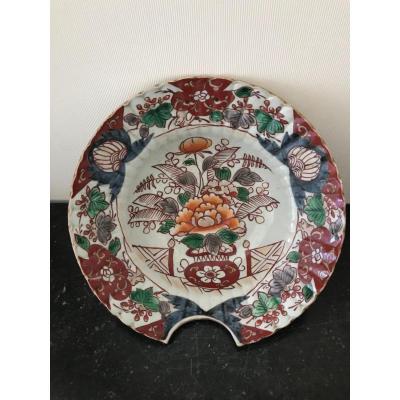 Plat à barbe en porcelaine Imari