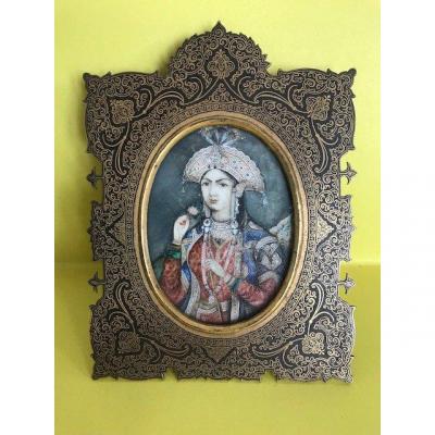 Miniature Of Mumtaz Mahal