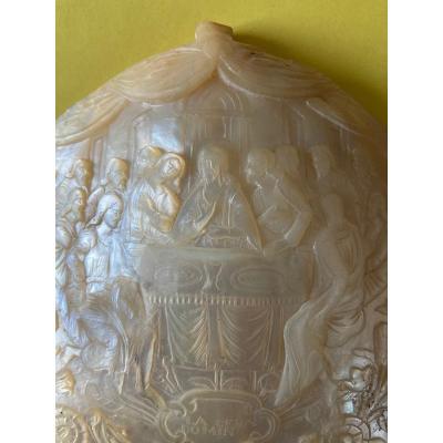 Carved Mother Of Pearl Shell