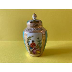 Dresden Porcelain Miniature Vase