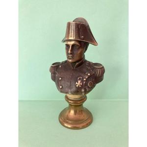 Bust Emperor Napoleon I Bronze Statue