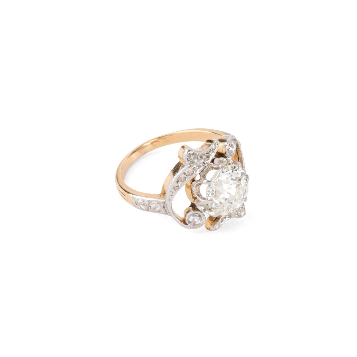 Napoleon III Solitaire Ring-photo-3