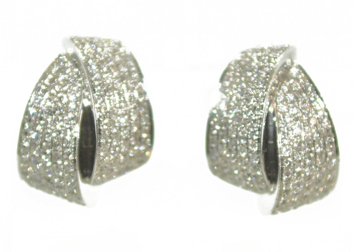 Boucles d'oreilles en diamants-photo-2