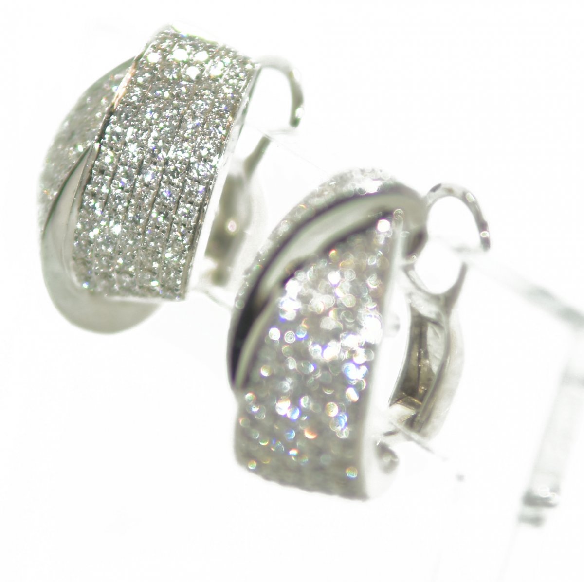 Boucles d'oreilles en diamants-photo-3