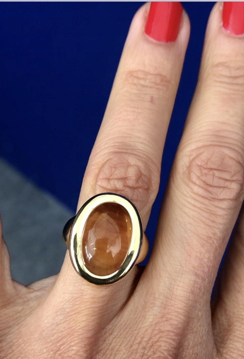 Citrine Ring From Maison Cartier-photo-4
