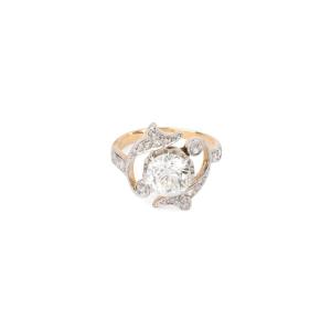 Napoleon III Solitaire Ring