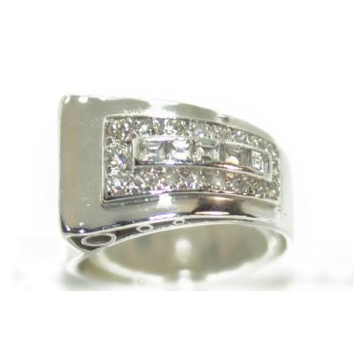  Diamond And Platinum Ring 1930