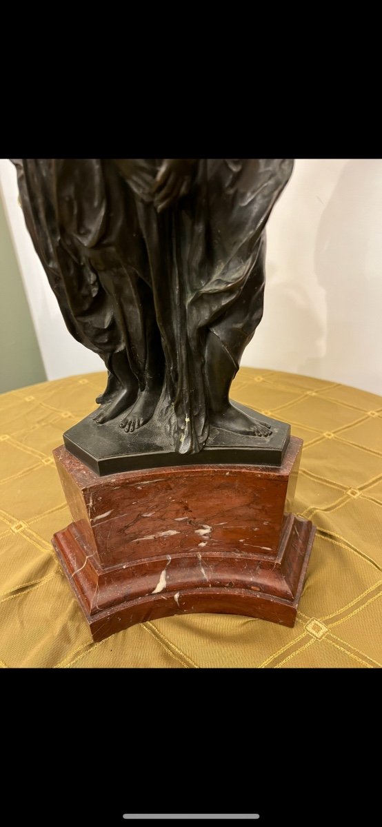 Bronze And Marble Sculpture-photo-1