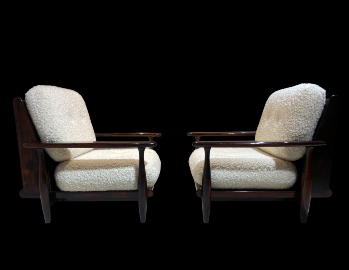 Paire Des Fauteuils Brésilien LICEU ARTES E OFICIOS-photo-6