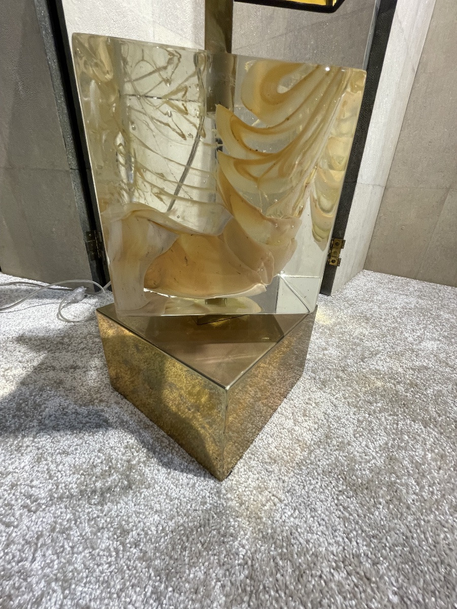 Paire De Lampe Murano -photo-4