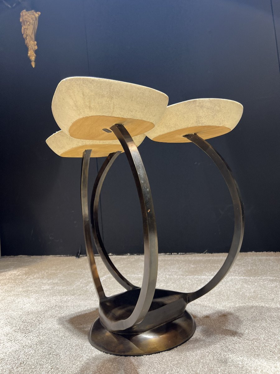 Shagreen Coffee Table By R&y Augusti Année 2000s-photo-1