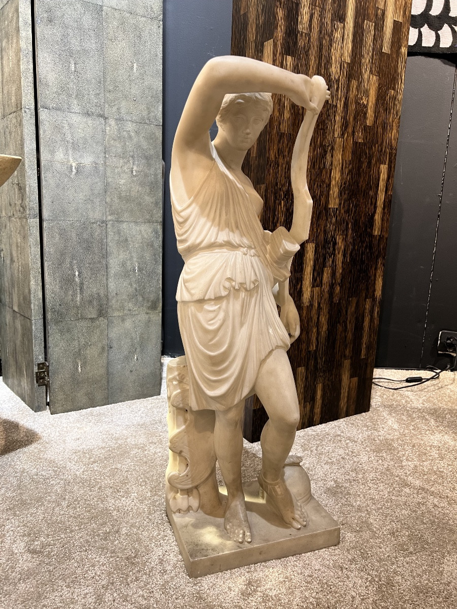19th Century Marble Statue 