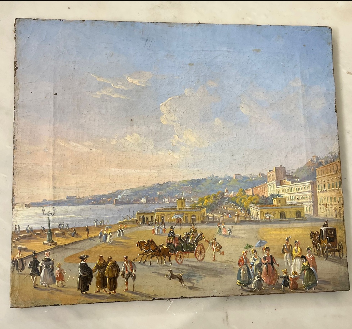  Vue de la villa réale de Naples-photo-1