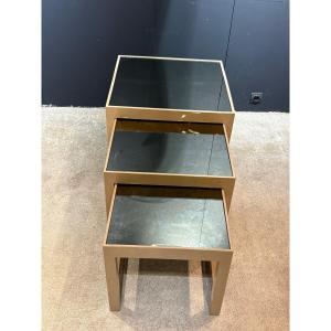 TABLE CIGOGNE LAQUE‘