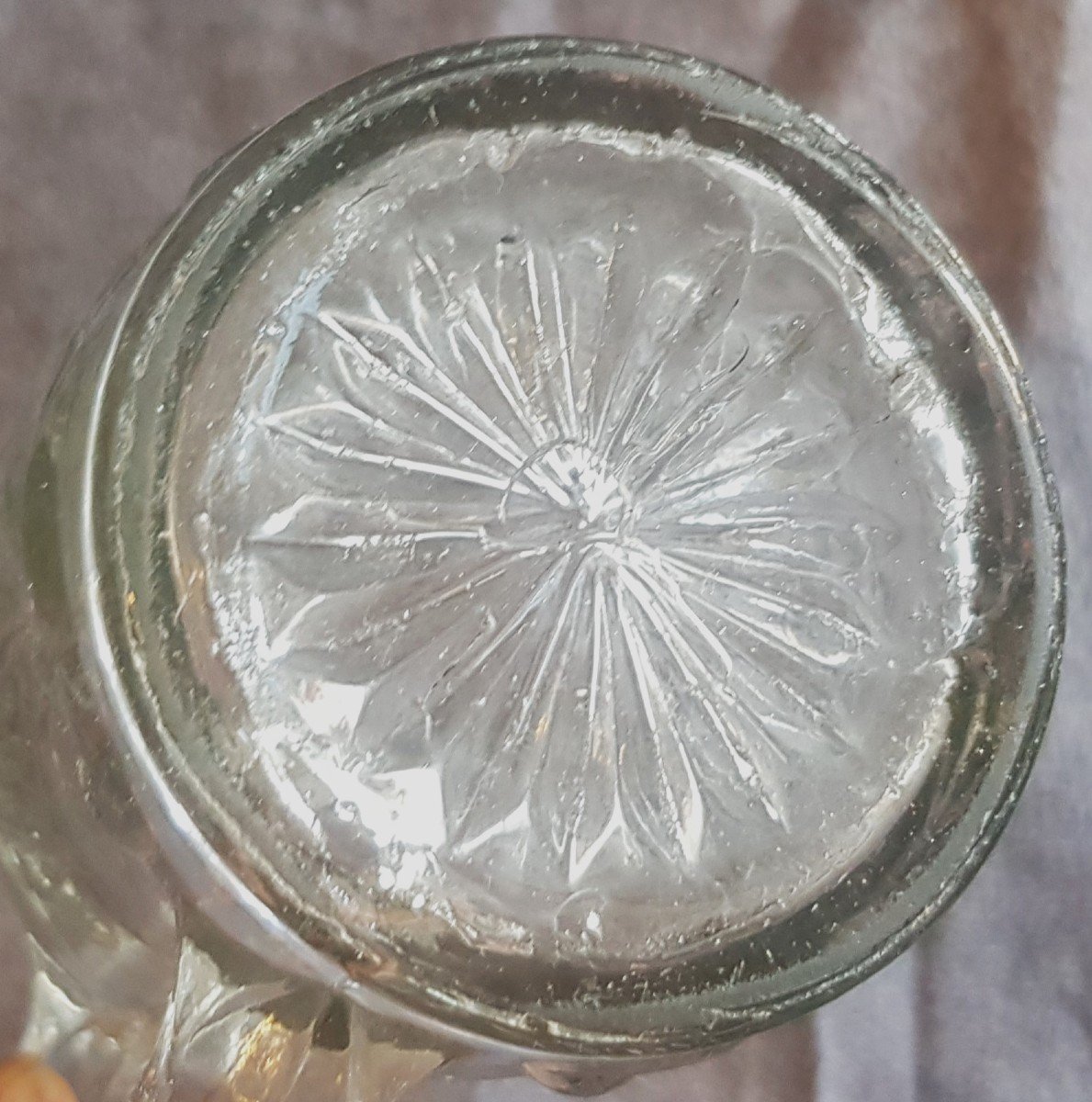Old Molded Pressed Glass Tankard Profiles Of Vittorio Emanuele III Of Savoy And Queen Helena-photo-5