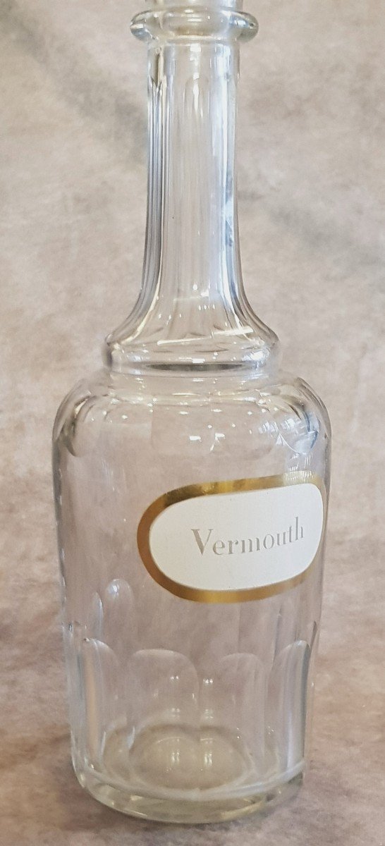 Bouteille à Liqueur Vermouth Ancienne XIXs