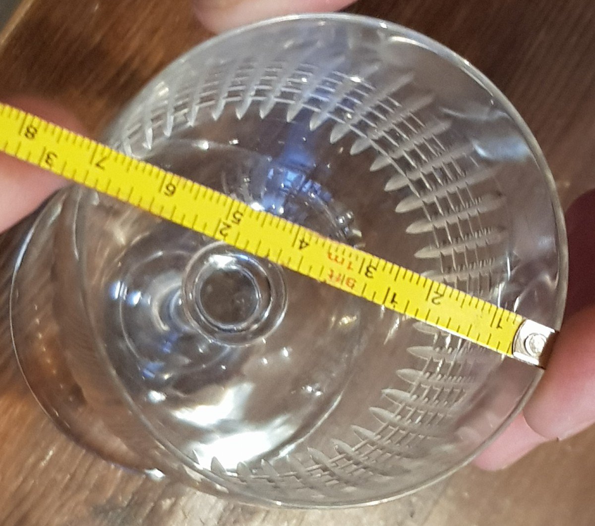  Lot 4 Verres à Eau Cristal Baccarat Modèle Nancy-photo-2