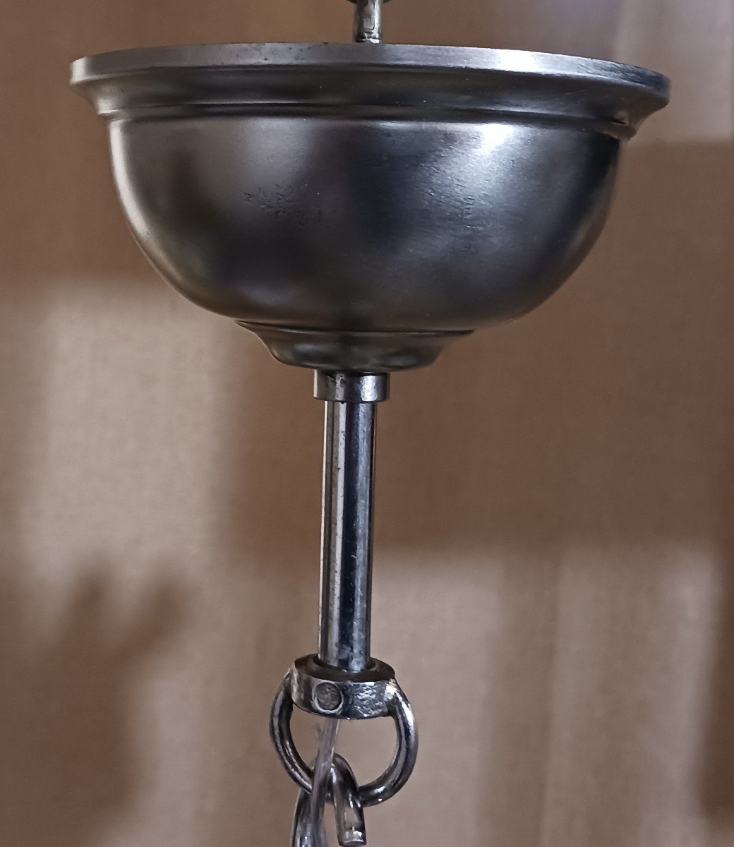 Pendant Chandelier Carlo Nason For Mazzega Murano Middle Age-photo-8