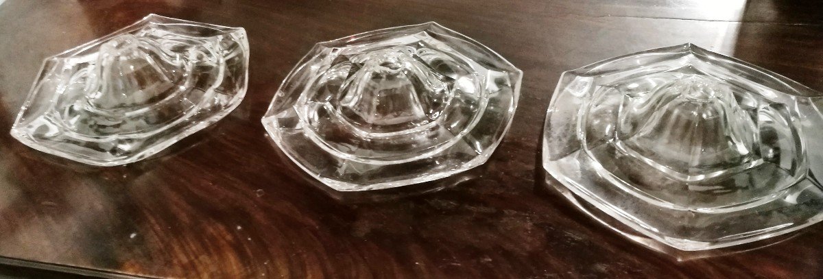 Lot Of 90 Old Bohemian Crystal Pieces For Chandelier Restoration-photo-6