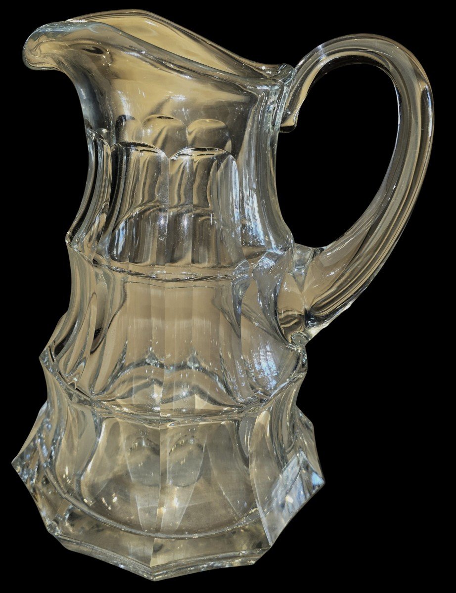 Large Cut Crystal Carafe Moser  Diplomate Model