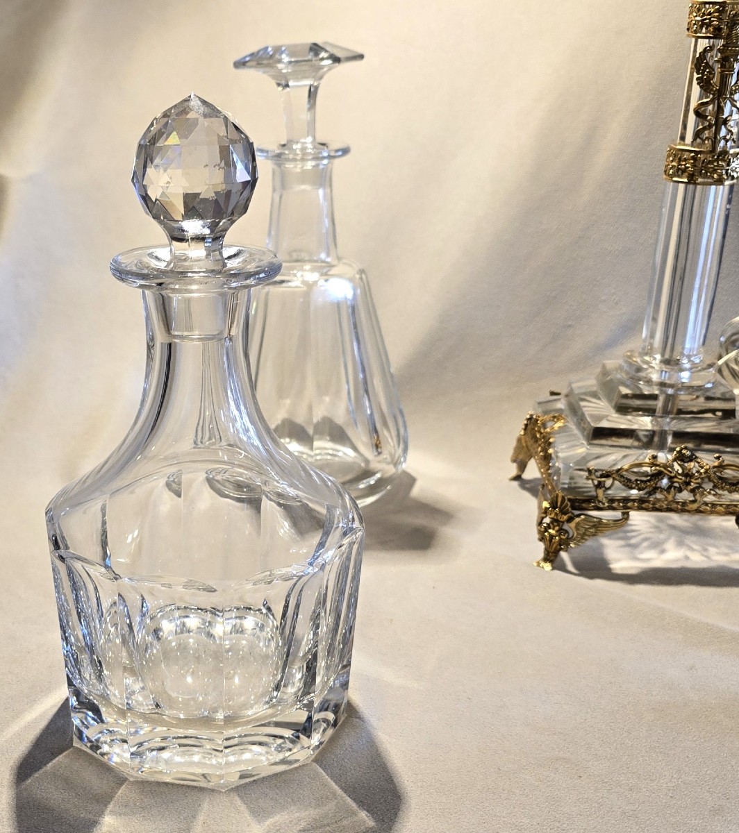 Ancient Saint Louis Crystal Bottle