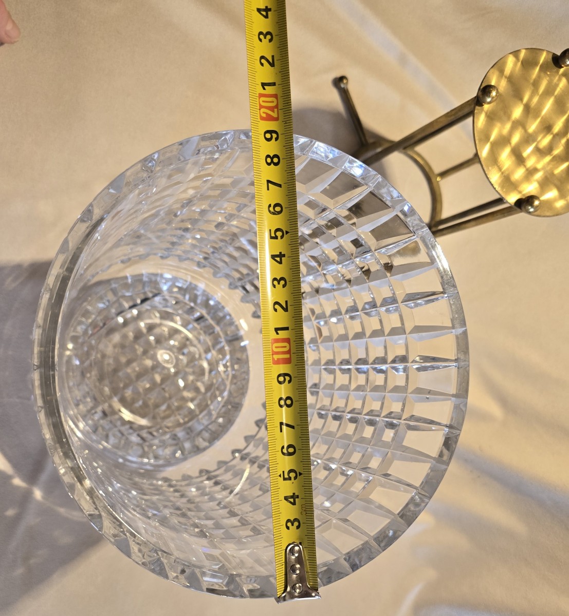 Old Crystal Champagne Bucket-photo-7