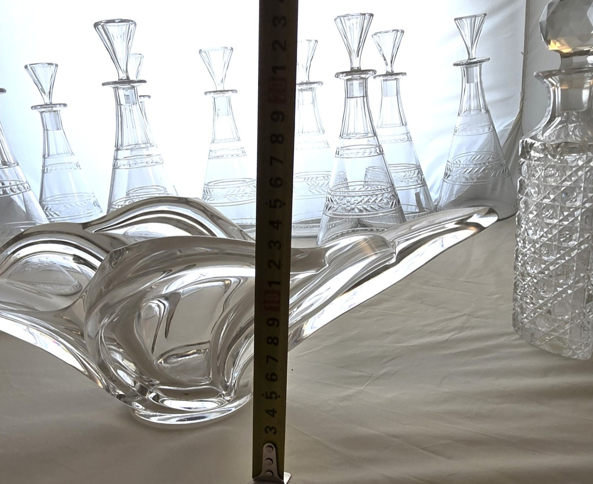 Centre De Table En Cristal De Sèvres-photo-5
