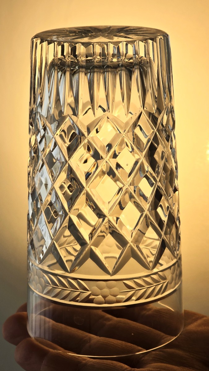 Suite 6 Verres Anciens En Cristal Pour Long Drink-photo-2