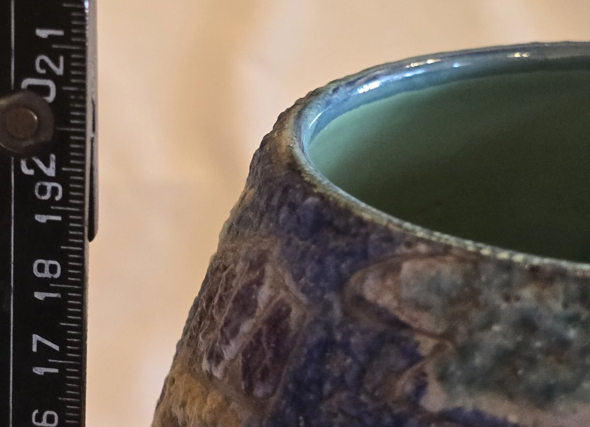 Lava Ceramic Vase Manufacture Fratelli Fanciullacci-photo-8