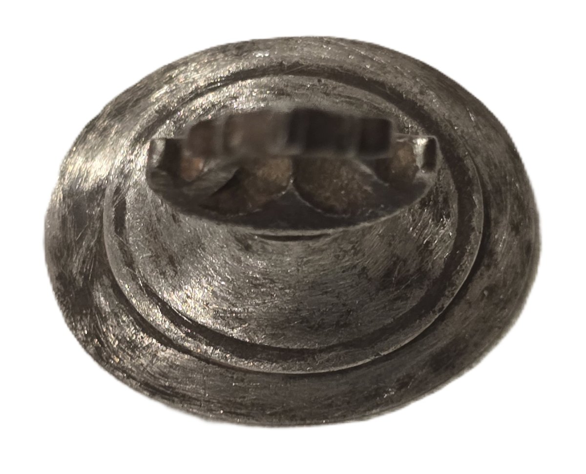 Ancient Seal With Marital Coat Of Arms And Marquis Crown-photo-4