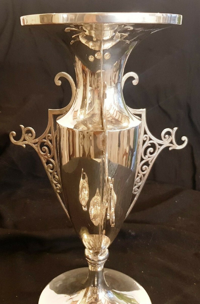 Antique English Sterling Silver Epergne Birmingham  1938-photo-4