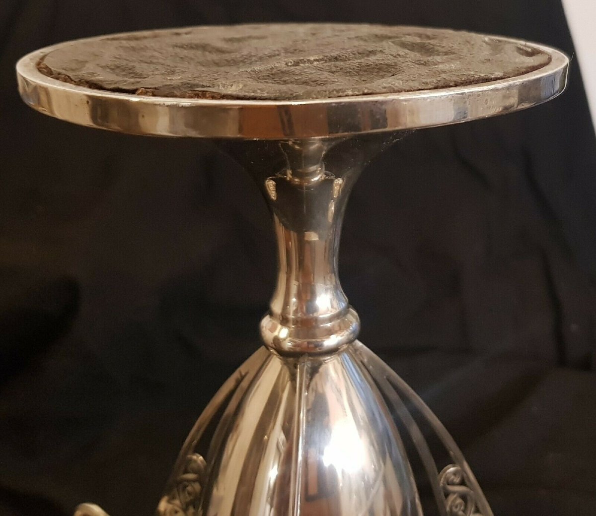 Antique English Sterling Silver Epergne Birmingham  1938-photo-6