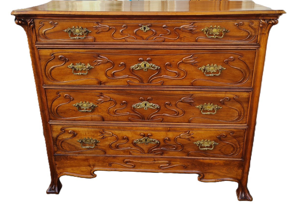 Commode italienne Art Nouveau