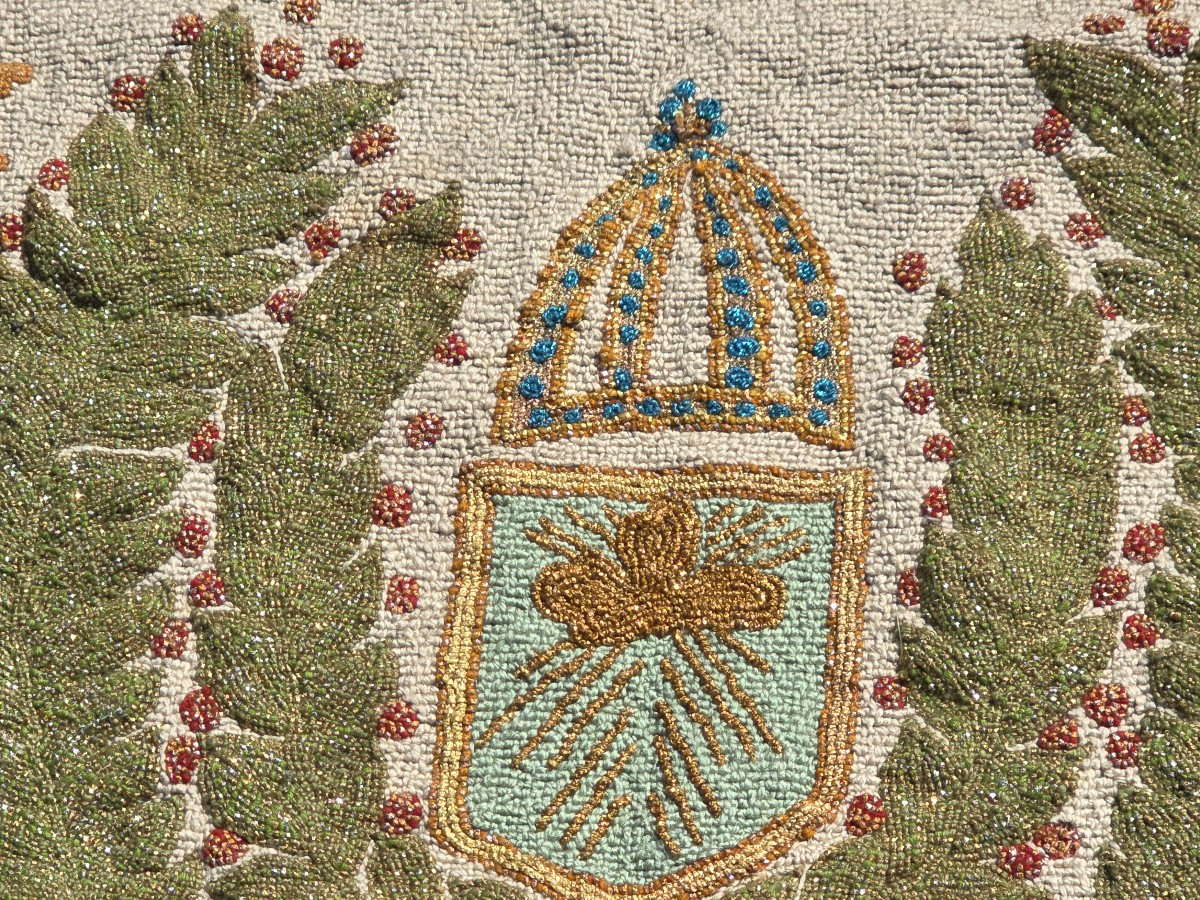 Textile Artwork Coroa Imperial By Madeleine Colaço, 118 × 148 Cm-photo-3