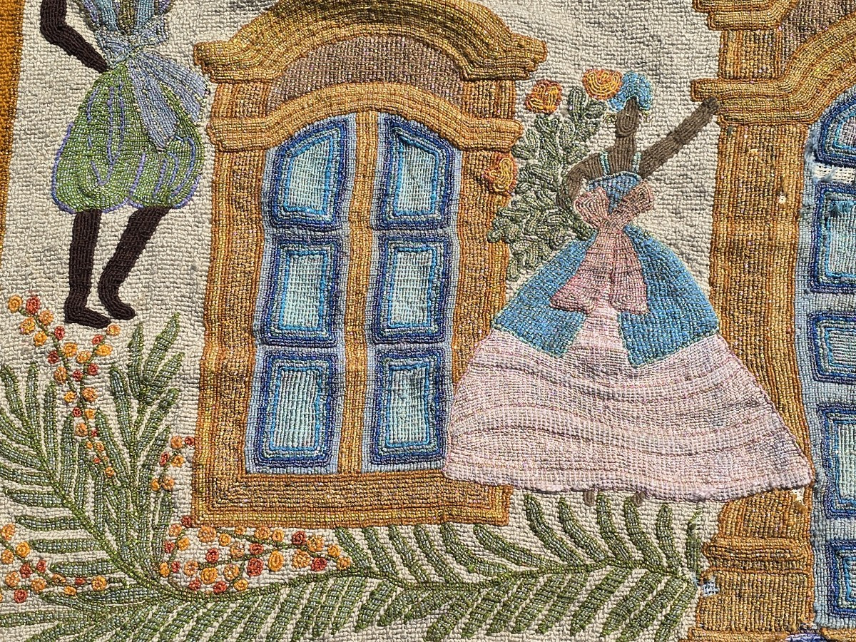Textile Artwork Coroa Imperial By Madeleine Colaço, 118 × 148 Cm-photo-1