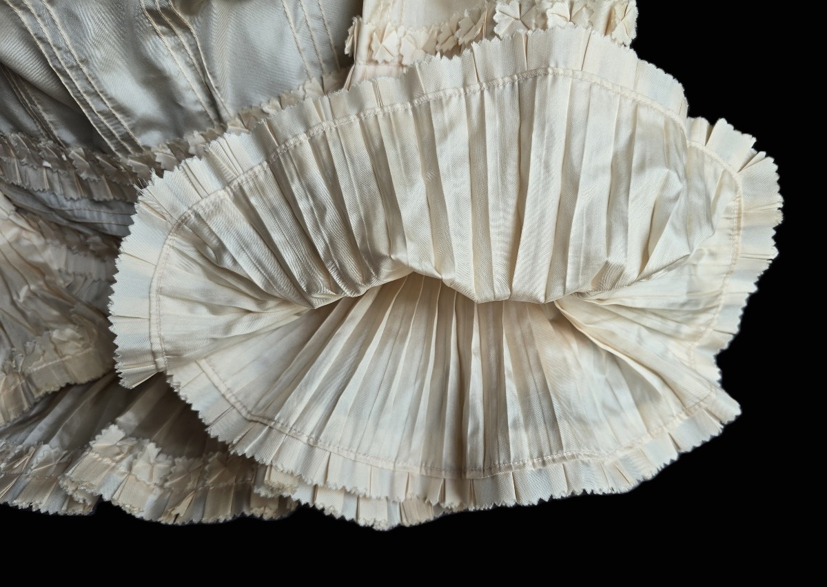 Silk Blouse With Lace Inserts-photo-3