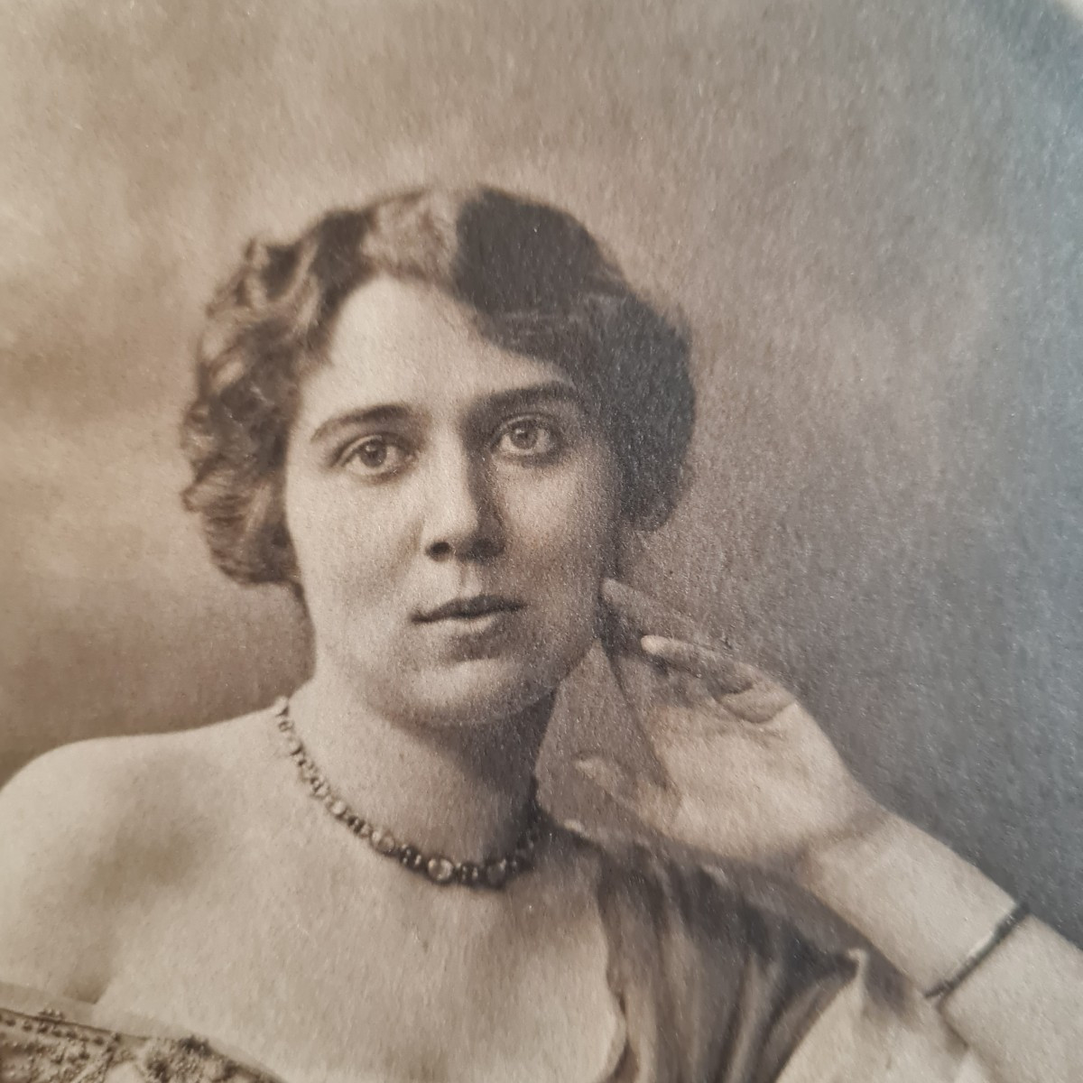 Silver Print Photograph, Florman Studio, Stockholm, Circa 1913-photo-3