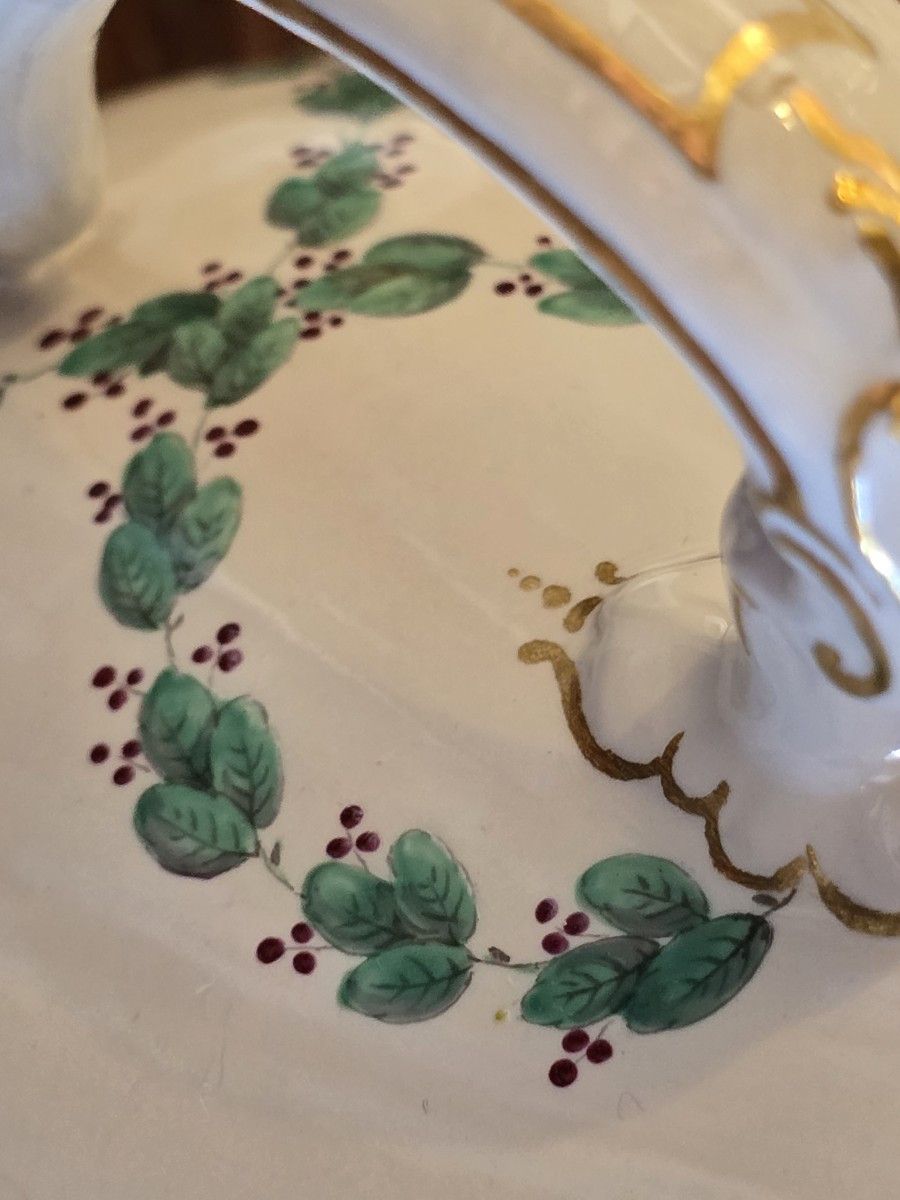 Ancient Ginori Doccia Porcelain Coffee Pot – Late 18th Century-photo-5