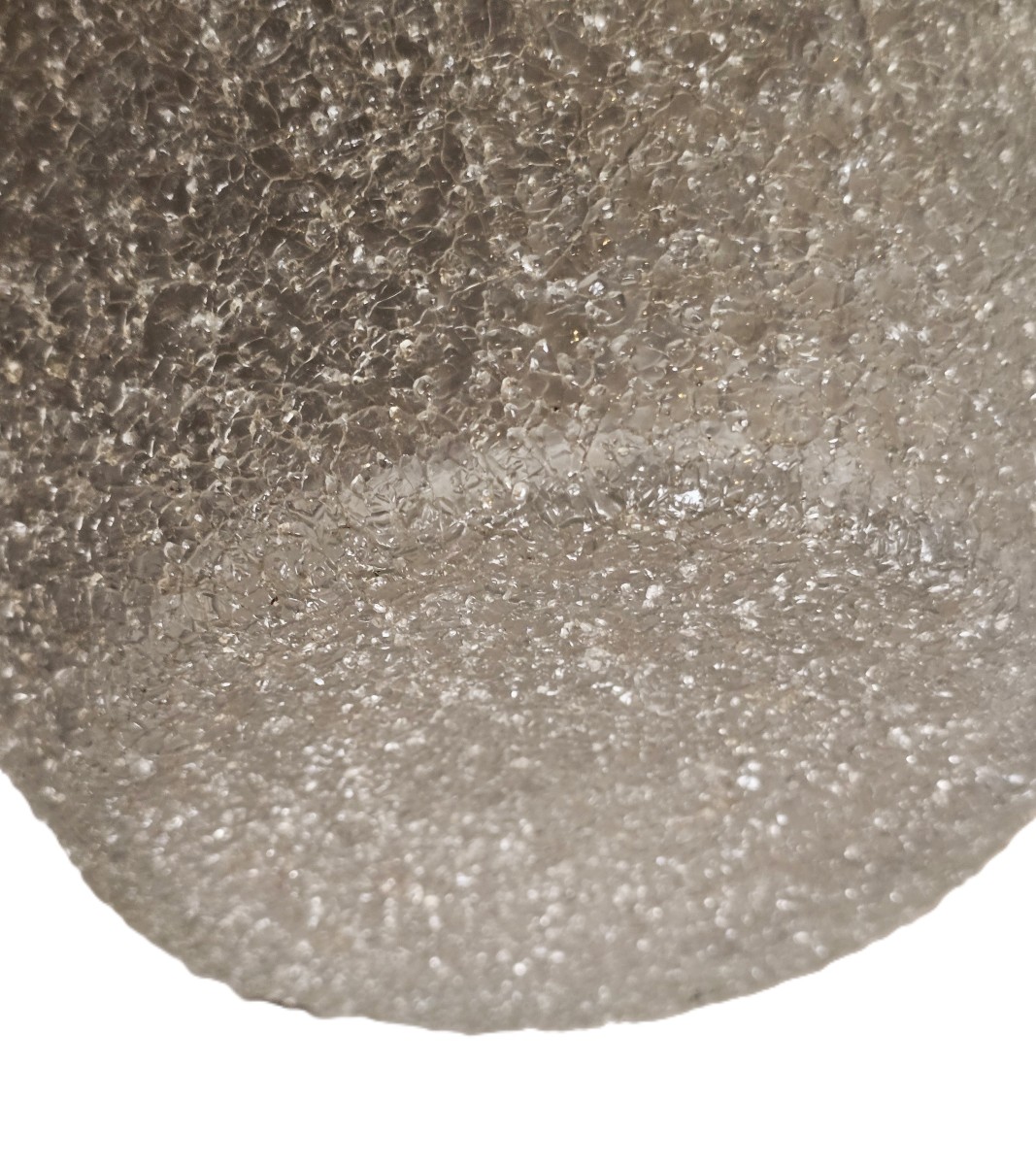 Ancien Pichet,  Broc à Rafraichir En verre soufflé Baccarat -photo-4