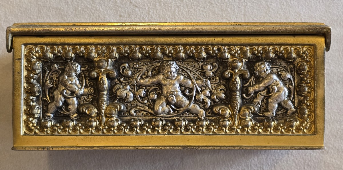 Gilt‑bronze Jewelry Casket By Erhart & Söhne, Germany, Circa 1900-photo-2