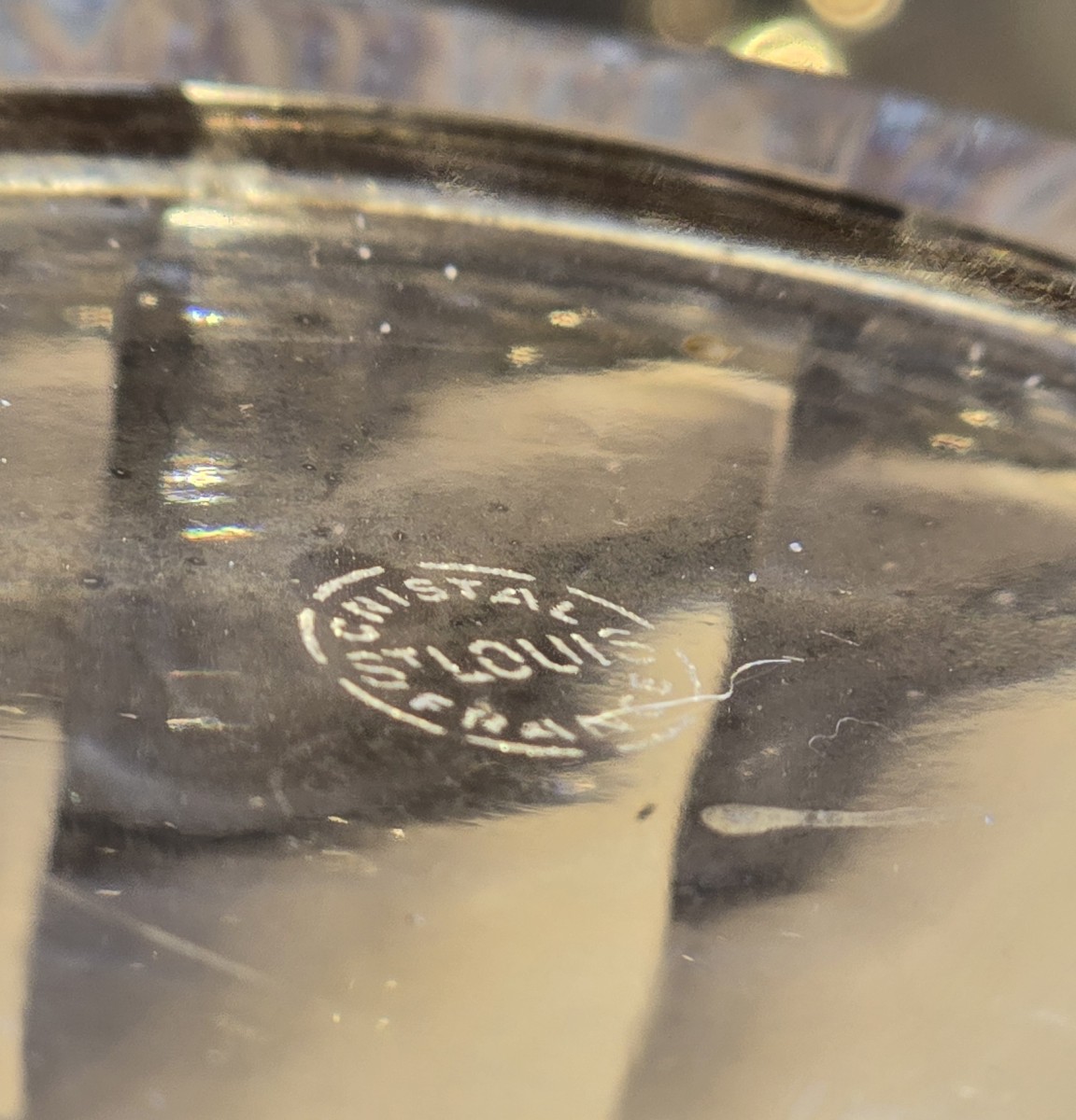 Pair Of Antique Saint‑louis Crystal Ewers  Pitchers-photo-8