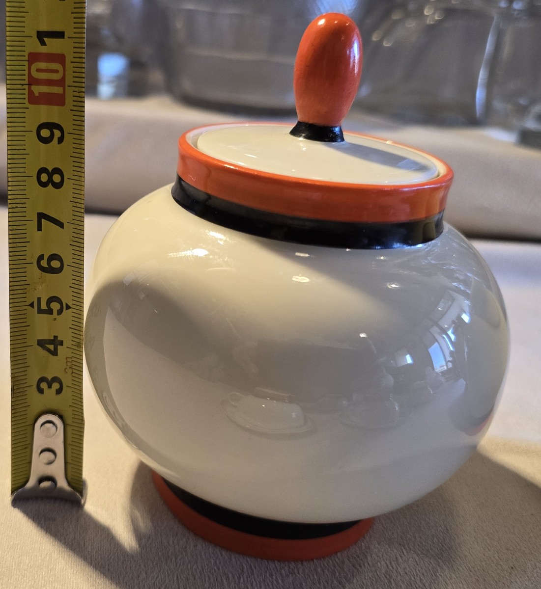 Antique Art Deco Porcelain Coffee Set, Italy, Guido Andlovitz, Laveno-photo-6