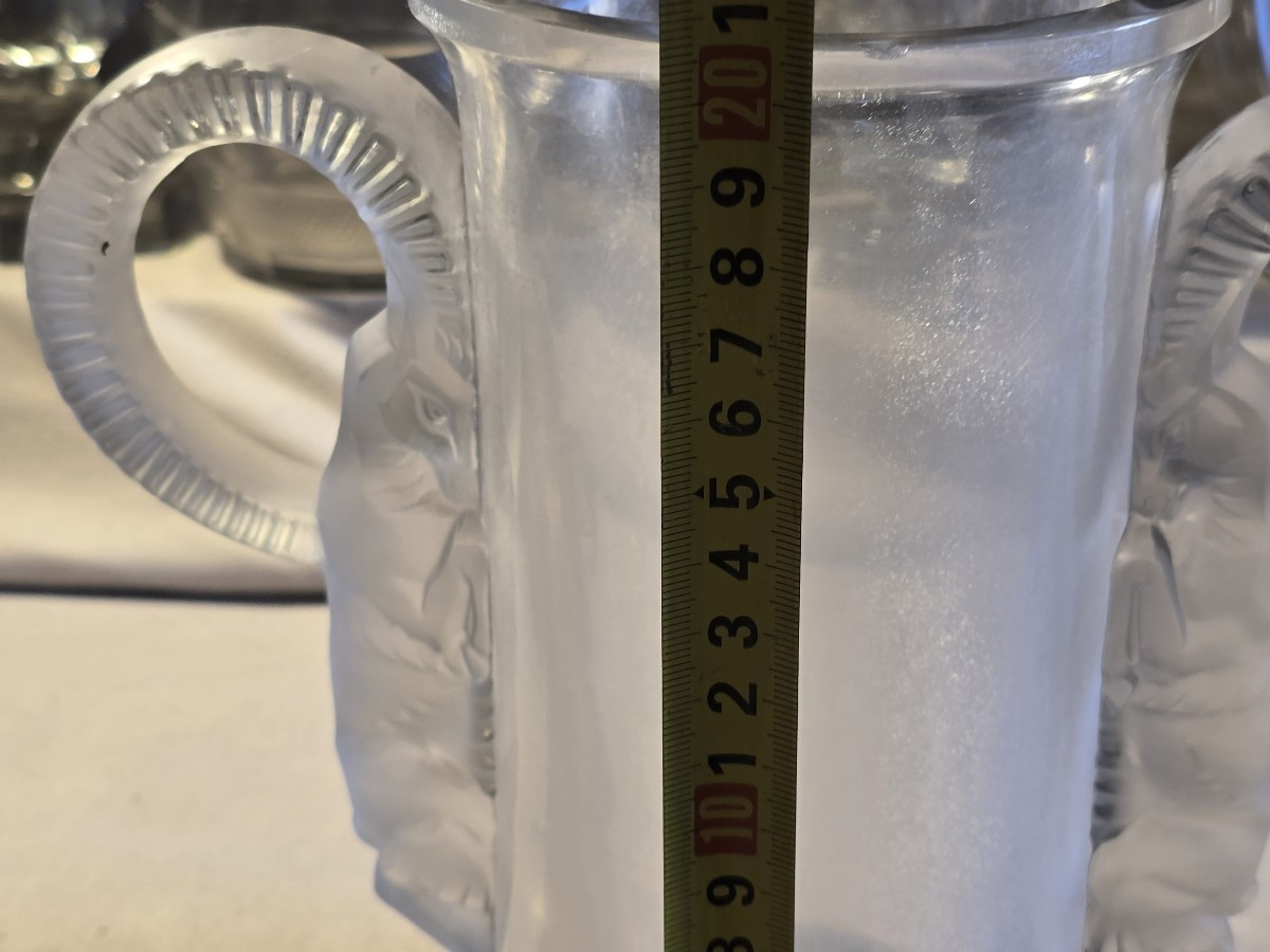 Vase Thibet 1931 signé Lalique France-photo-3